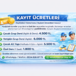 Beylikdüzü yüzme kursu kayıt ücretleri görseli, çocuk grup dersi, yetişkin grup dersi, çocuk alt yapı ve özel ders fiyatları