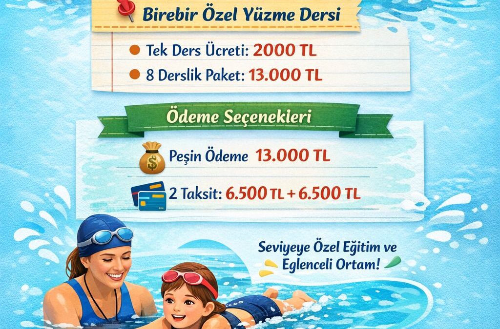 beylildüzü çocuk ve yetişkin özel yizme dersi