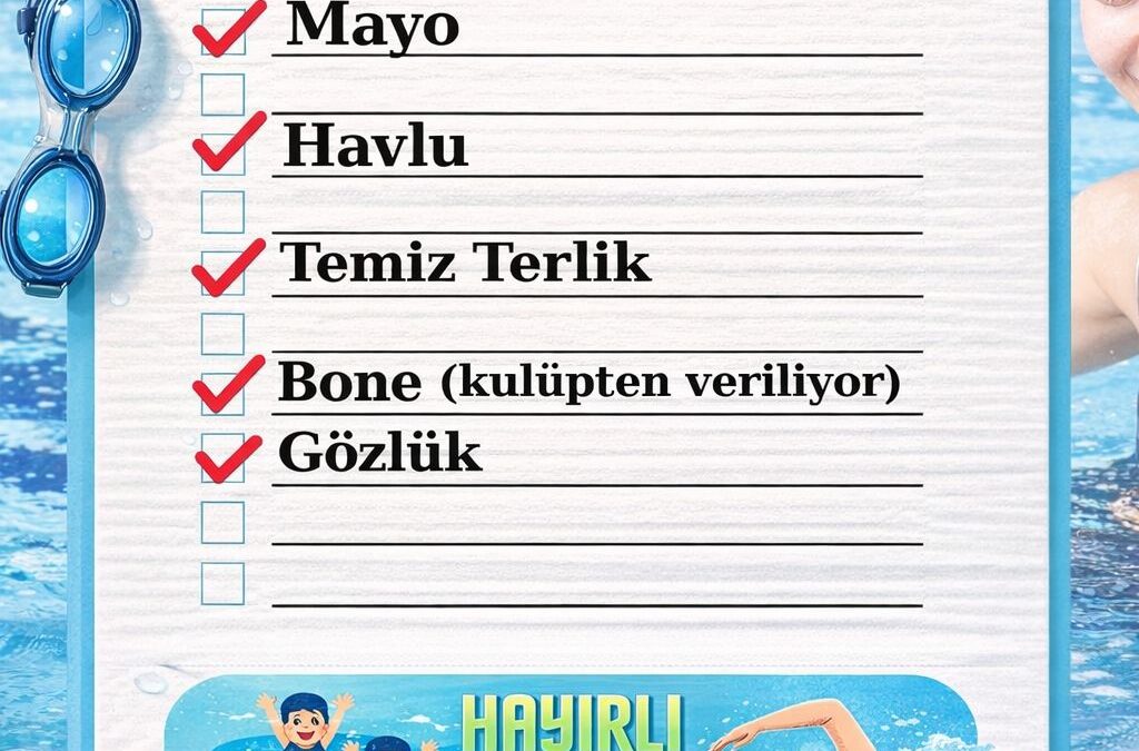 beylikdüzü yüzme havuzu gerekli malzemelr